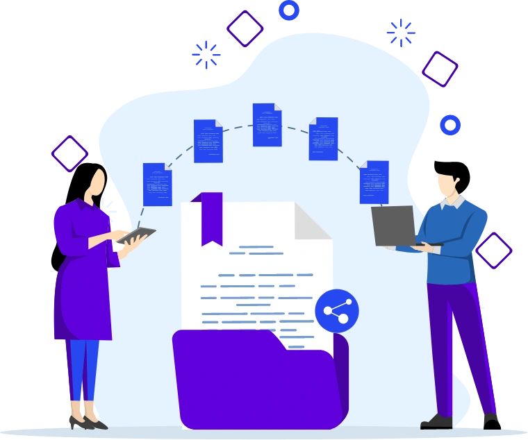 Import-export business documents workflow